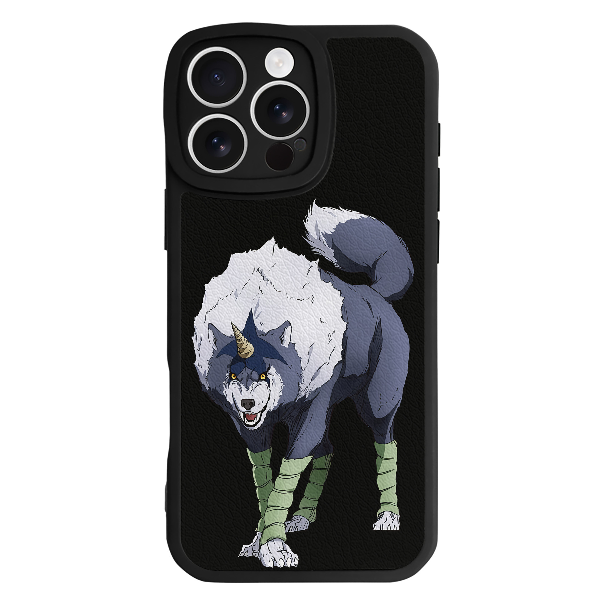 （画像用） 転スラ Regarding Reincarnated to Slime 【iPhone 16シリーズ対応】シリコンスマホケース（レザー調） 材質：シリコン